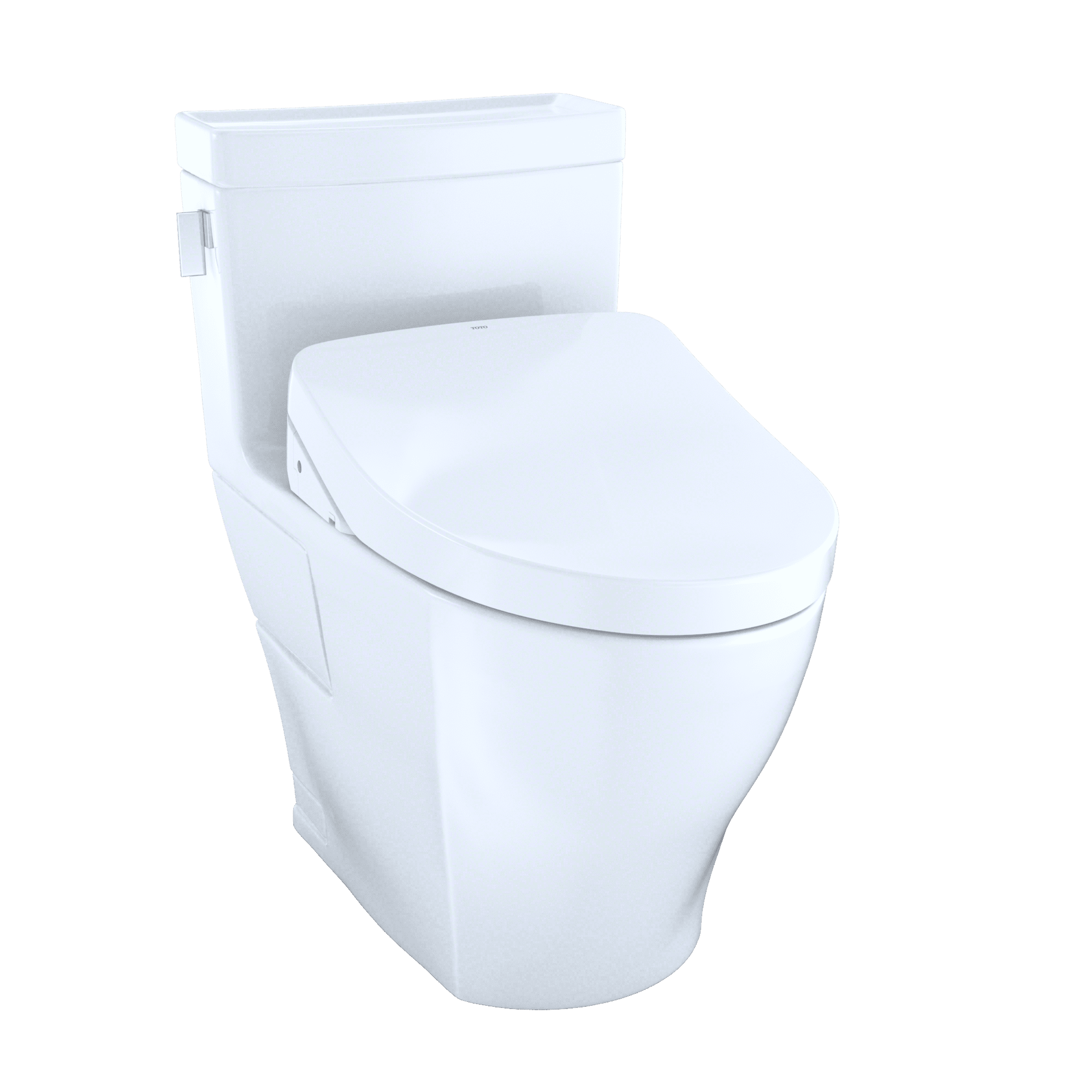 TOTO WASHLET+ Kit Legato OnePiece Elongated 1.28 GPF Toilet and