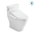 thumbnail image 1 of TOTO®WASHLET+® Legato One-Piece Elongated 1.28 GPF Toilet and WASHLET C2 Bidet Seat, Cotton White - MW6243074CEFG#01, 1 of 5