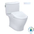 thumbnail image 1 of TOTO® WASHLET®+ Nexus® Two-Piece Elongated 1.28 GPF Toilet with Auto Flush S7 Contemporary Bidet Seat, Cotton White - MW4424726CEFGA#01, 1 of 5