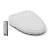 TOTO® WASHLET® S300e Electronic Bidet Toilet Seat with EWATER+® Cleansing, Round, Cotton White - SW573#01