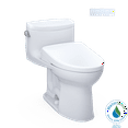 thumbnail image 1 of TOTO® WASHLET®+ Supreme® II One-Piece Elongated 1.28 GPF Toilet and WASHLET®+ S7 Contemporary Bidet Seat, Cotton White - MW6344726CEFG#01, 1 of 5