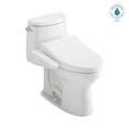 thumbnail image 1 of TOTO® WASHLET+® UltraMax® II One-Piece Elongated 1.28 GPF Toilet and WASHLET+® C2 Bidet Seat, Cotton White - MW6043074CEFG#01, 1 of 5