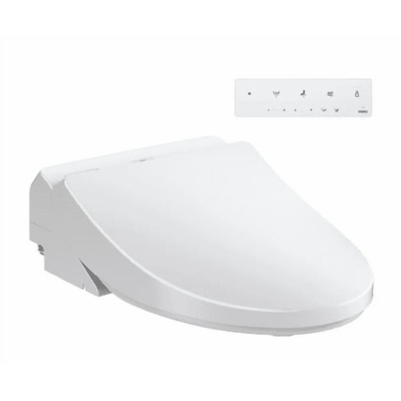 TOTO Washlet Elongated Bidet Seat with SoftClose Lid T1SW2491#01