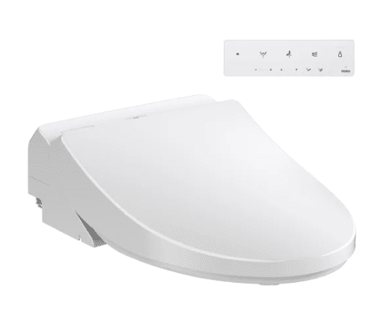 TOTO Washlet Elongated Bidet Seat with SoftClose Lid T1SW2491#01