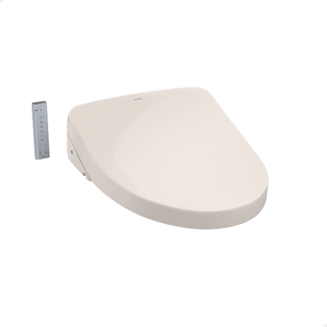 TOTO Washlet S550e Electronic Bidet Toilet Seats with Auto Open and Close Lid, Warm Air Dryer