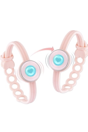 TOTWOO Candy Collection-Long Distance Touch Bracelets for Couples, Vibration & Light up for Love -Pair of Couples Bracelets | Long Distance Relationship Gifts for Girlfriend