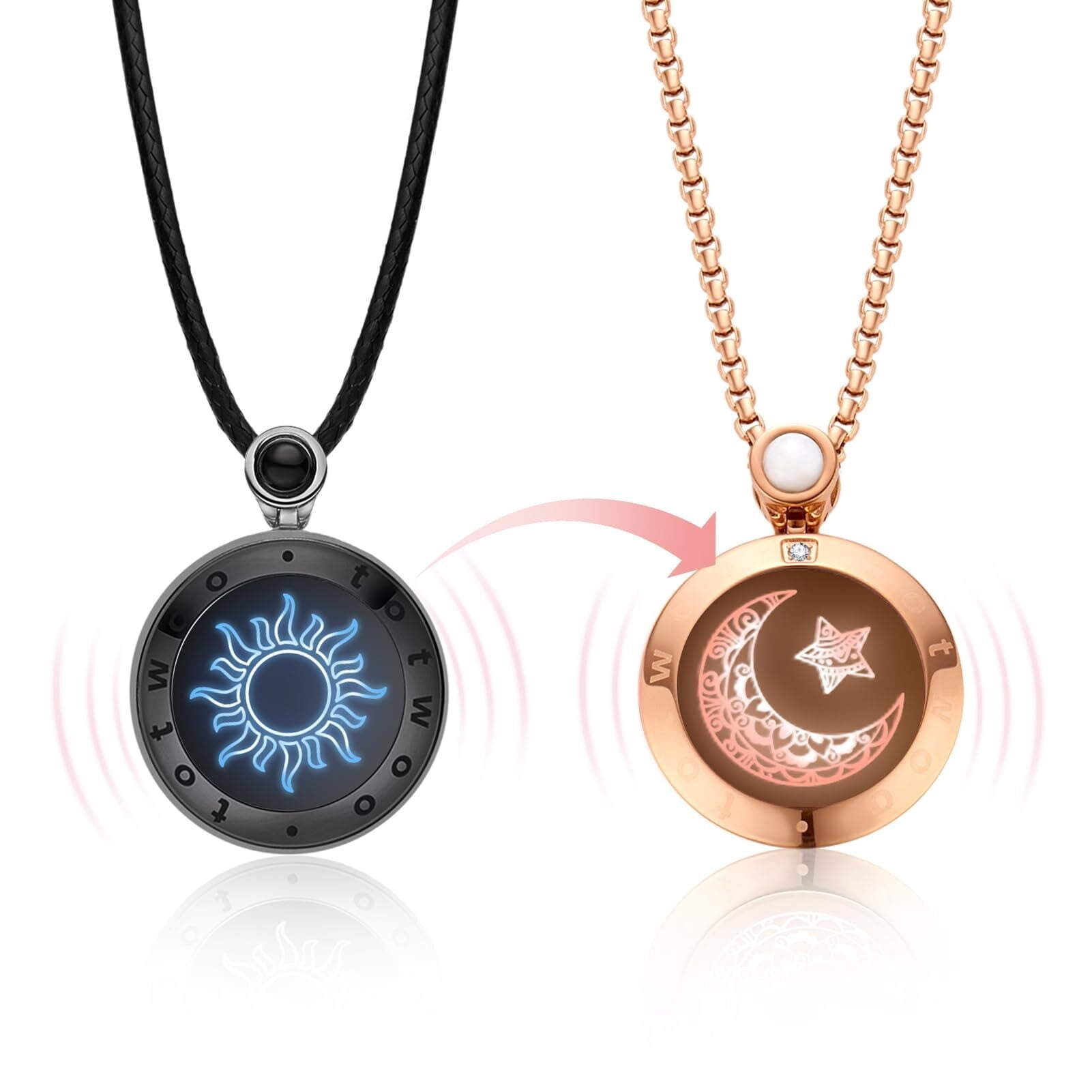 Totwoo Smart Necklace For Couples