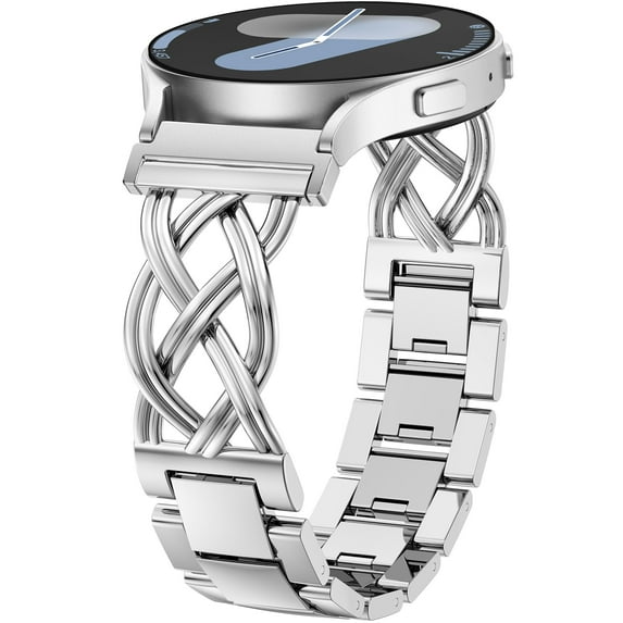 TOTYOUTHS compatible with Samsung Watch Band 20mm, Women’s Celtic Knot Metal Bracelet Strap, Stainless Steel Jewelry Replacement for Galaxy Watch 7/6/5/4/FE, Watch 5 Pro, Watch 6/4 Classic, Active 2