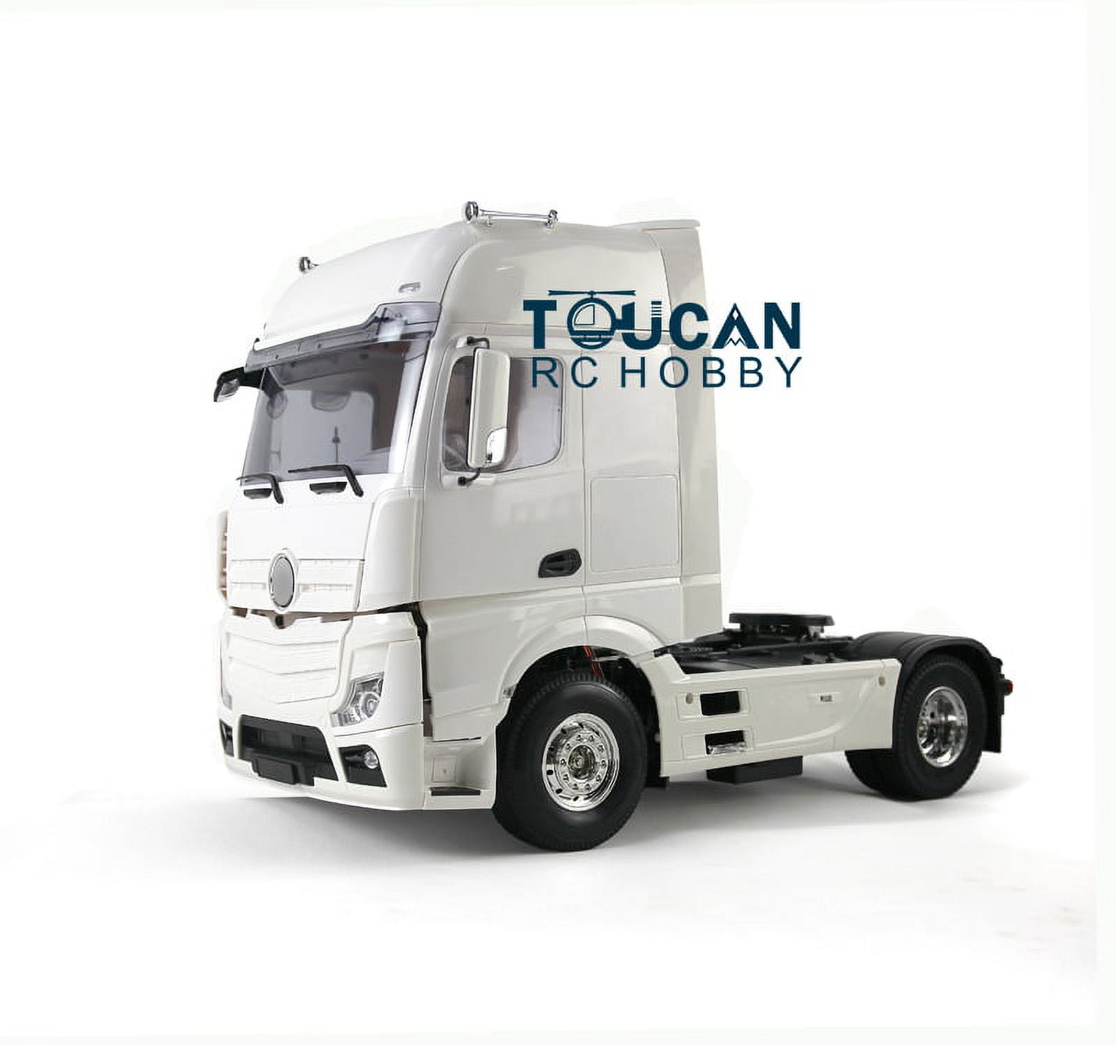 TOUCAN RC HOBBY 1/14 RC 2Axles Benzs Tractor Truck Trailer Car KIT DIY ...