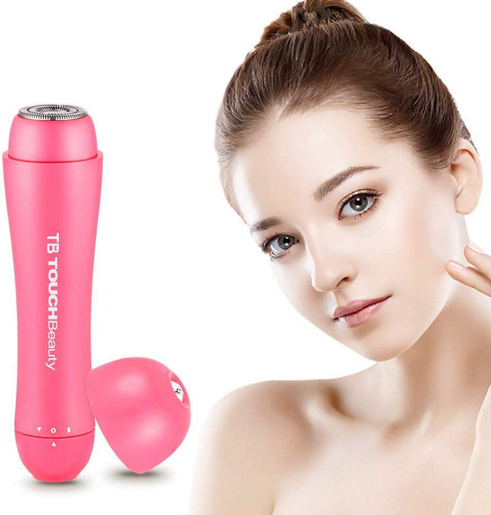 TOUCHBeauty 2 in 1 Facial Hair Remover for Women Waterproof Painless