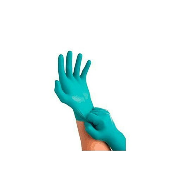 Touchntuff Disposable Gloves,Nitrile,XL,Blue,PK150 92-616