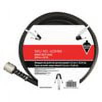 TOUGH GUY 423H86 Water Hose,Cold,PVC,50 ft.,Black