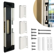 Toughbolt Premium Sliding Door Lock with 3 Piece Latch Receivers
