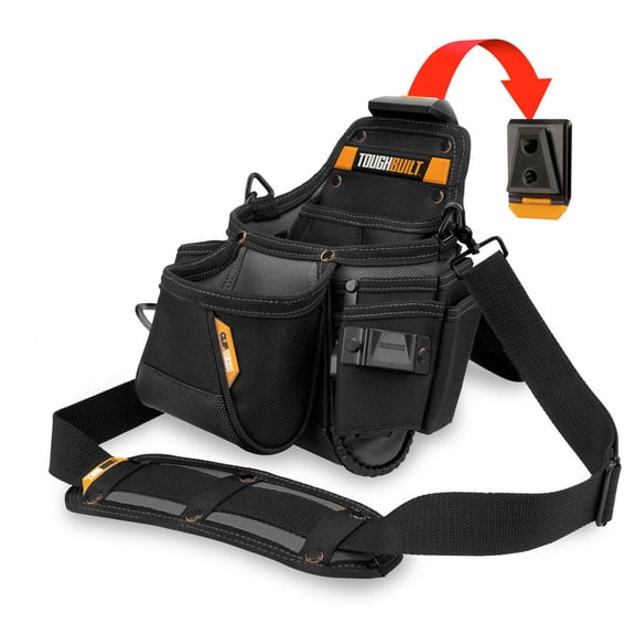 TOUGHBUILT Plumber Pouch with Shoulder Strap