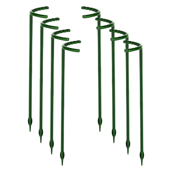 TOUMENY Garden Supports, Flexible Vines Climbing Stakes, Ideal for Clematis Roses Potted Flowers Vegetables