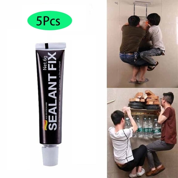 TOUMENY Glass Glue Polymer Metal Adhesive Sealant, Quick Drying Fix Glue High Strength Clear, Multi-Purpose Super Sticky Adhesive for Ceramic Tile Wood Mosaics
