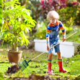 thumbnail image 1 of TOUMENY Heavy Duty Artificial Grass Rake, Professional Lawn Rake for Leaves and Debris, Rust Resistant Stainless Steel Garden Tool, 1 of 6