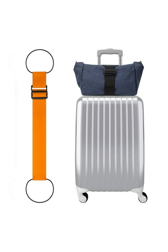 Luggage Packing Strap, Secure Travel Bag Fixing Elastic Rope, Anti-Slip Binding Strap for Suitcases and Carry-Ons