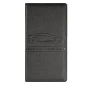 TOUMENY Magnetic Car Registration Holder, Secure Glove Box Organizer for Insurance Cards and Vehicle Documents, Universal Auto Accessory Gift for Drivers