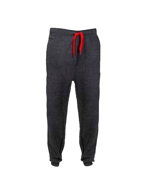 Men's Jogger Sweatpants Casual Drawstring Elastic Waist Athletic Pants Solid Full Length Sports Running Gym Fitness Lounge Pants