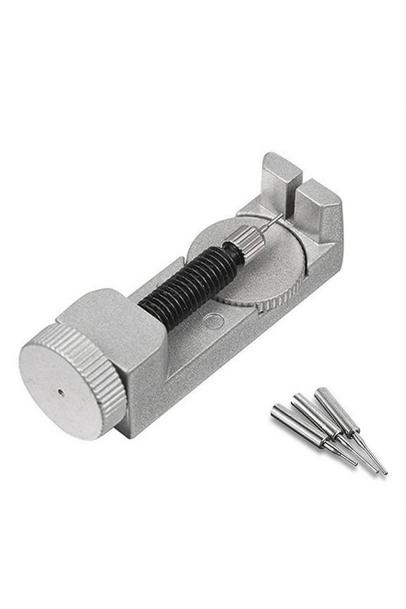 Professional Watch Link Remover Tool Kit, Precision Metal Bracelet Adjuster for Home Repair, Compact Portable Watch Band Resizer for Collectors