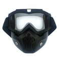 thumbnail image 1 of TOUMENY Ski Goggles with Removable Face Mask, Antifog Anti-Scratch UV Protection Lenses, Windproof Cold Weather Motorcycle Snowboarding Helmet Compatible Gear, 1 of 1