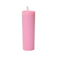 thumbnail image 1 of TOUMENY Slim Tumbler, Double Wall Insulated Cup for Cold Drinks, Reusable Straw Lid Portable Design, 1 of 1