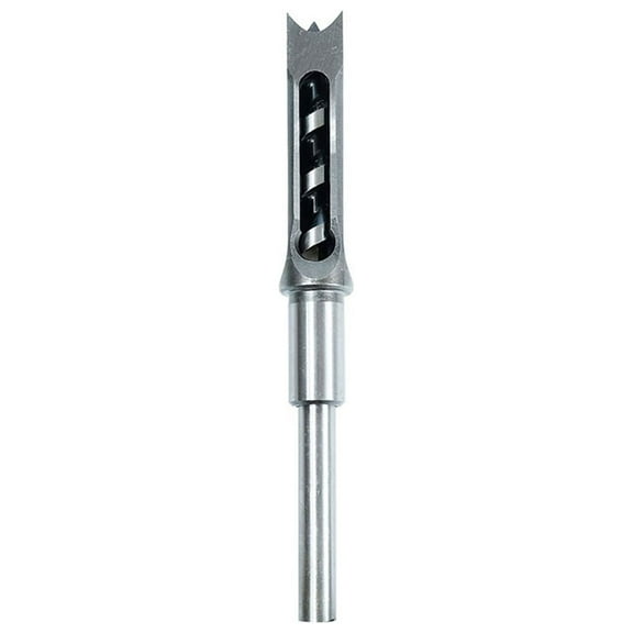TOUMENY Square Hole Mortiser Drill Bit, Professional Woodworking Square Hole Drill, Perfect for Construction Installation and Decoration Projects