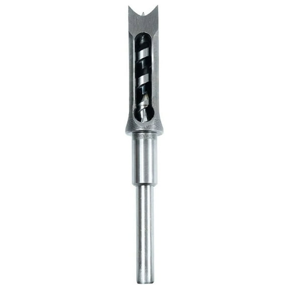 TOUMENY Square Hole Mortiser Drill Bit, Professional Woodworking Square Hole Drill, Perfect for Construction Installation and Decoration Projects