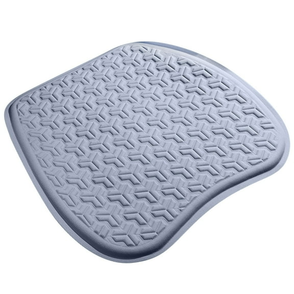 TOUMENY Summer Jelly Gel Seat Cushion, Hexagonal Vent Cooling Pad for Car Office Chair, Non-Slip Breathable Washable Comfort for Driving Long Sitting
