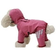 thumbnail image 1 of TOUMENY Waterproof Reflective Dog Raincoat, Hooded Pet Jacket for Rainy Day Safety, Lightweight Easy-Clean Outdoor Gear, 1 of 6