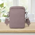 thumbnail image 1 of TOUMENY Women's Casual Nylon Crossbody Bag, Lightweight Adjustable Shoulder Strap Phone Pouch, Durable Water-Resistant Daily Travel Shopping Purse, 1 of 3