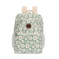 thumbnail image 1 of Tourbon Canvas Daisy Pattern Bike Rear Rack Pannier and Pickleball Racket Backpack, 1 of 12