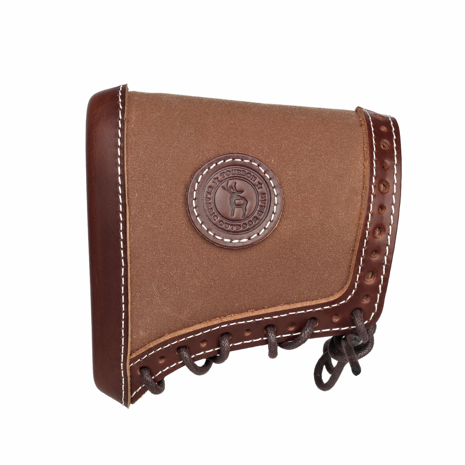 TOURBON Canvas  Protective Recoil Pads  , Brown