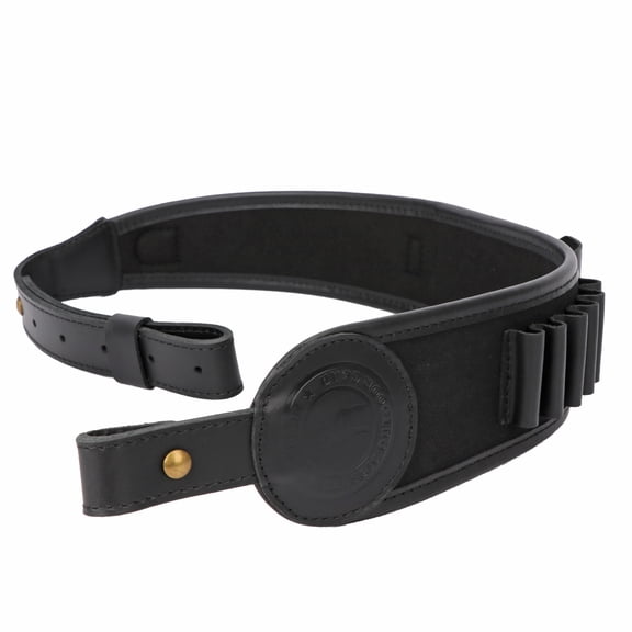 TOURBON Canvas Gun Sling for Hunting, Adjustable Shoulder Strap with 6-Round Cartridge Holder