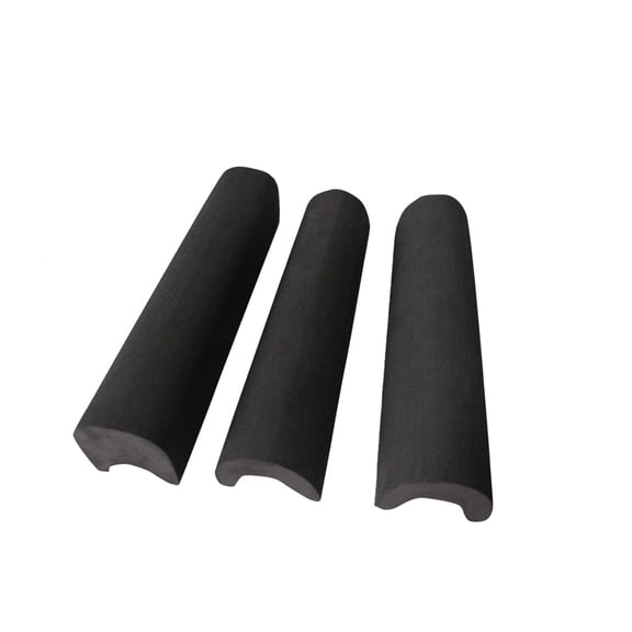TOURBON EVA Foam Cheek Pad Inserts Comb Riser-Pack of 3 Pieces Set Black
