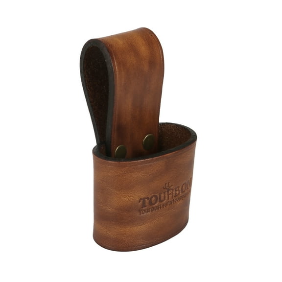 Tourbon Leather Axe Handle Holster Hammer Hatchet Belt Loop Brown