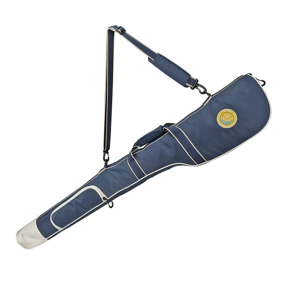 TOURBON Lightweight Nylon Golf Clubs Carry Bag Outdoor Sunday Bag Effortless Carry Waterproof