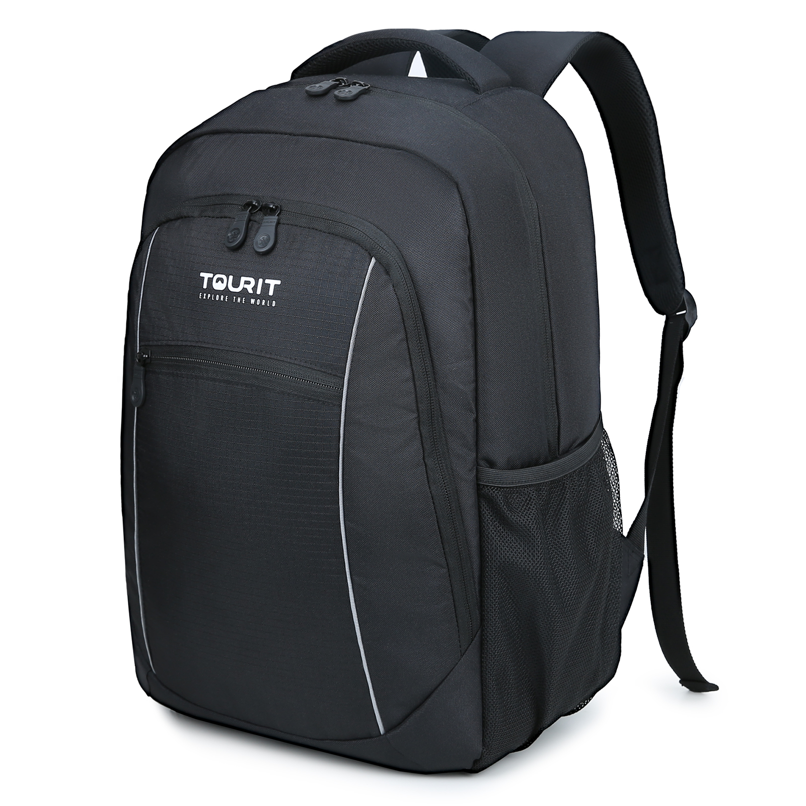 Ozark Trail Premium 20 Can Soft Side Backpack Cooler, Grey