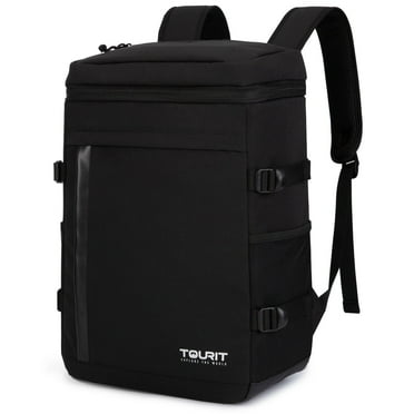 TOURIT 32 Cans Soft Sided Cooler Backpack Leakproof Insulated Coolers Bag for Lunch Camping Hiking, Black