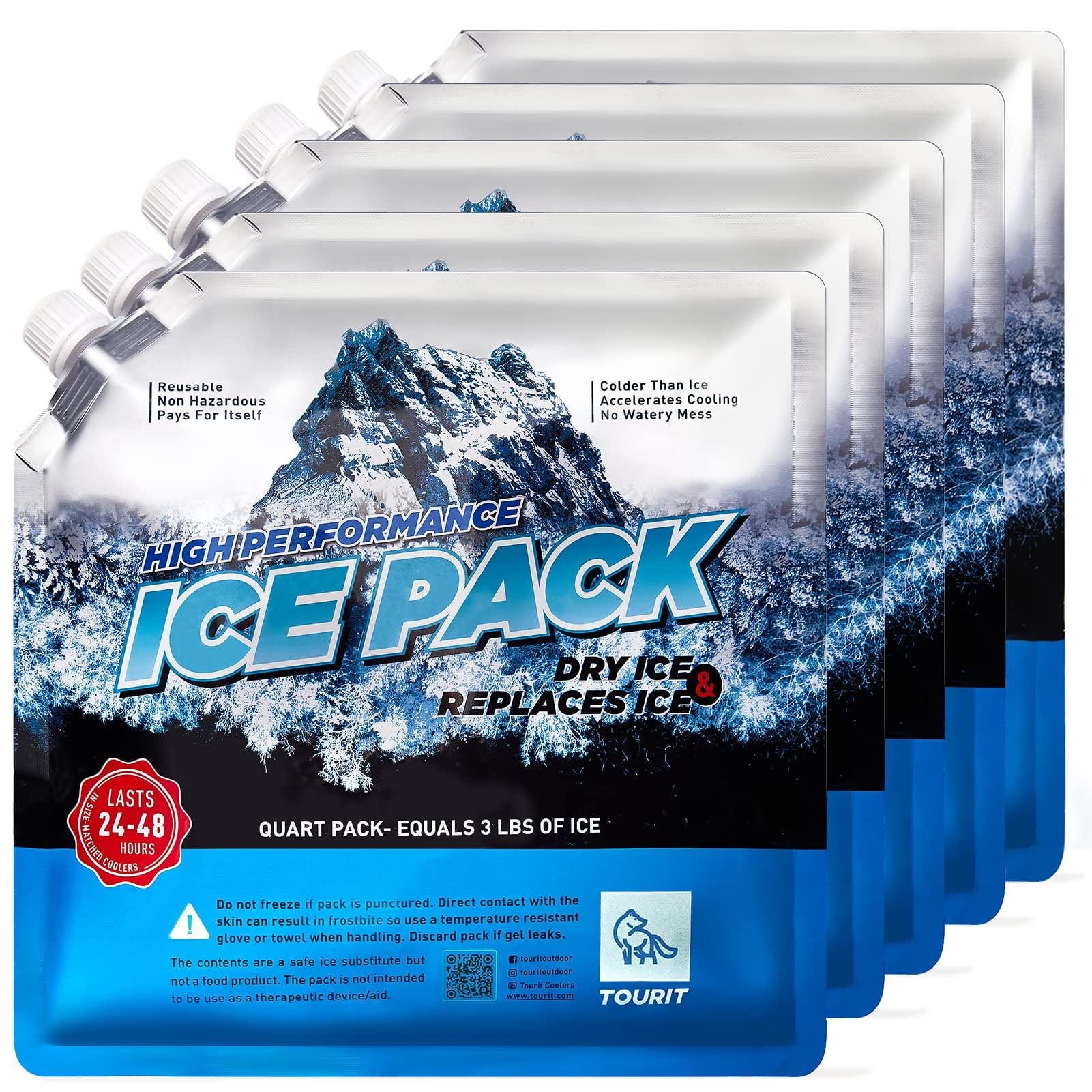 Ready Hour Warrior Ice Cold Packs (3 Pack)