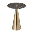 thumbnail image 1 of TOV Furniture Addyson Marble Side Table, 1 of 6