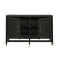 thumbnail image 1 of Amara Charcoal Woven Rattan Buffet, 1 of 4