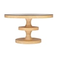 thumbnail image 1 of Apollonia Natural Rattan Round Dining Table, 1 of 8