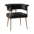 thumbnail image 1 of TOV Furniture Astrid Grey Velvet Chair, 1 of 7