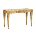 thumbnail image 1 of TOV Furniture Brandyss Natural Burl Work Desk, 1 of 8