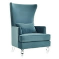 thumbnail image 1 of Bristol Sea Blue Tall Chair, 1 of 6