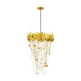 thumbnail image 1 of TOV Furniture Butterfly Gold Iron Chandelier, 1 of 7