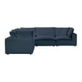 thumbnail image 1 of TOV Furniture Cali Navy Performance Fabric Modular L-Sectional, 1 of 6