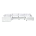 thumbnail image 1 of TOV Furniture Cali Pearl Performance Fabric Modular Large Chaise Sectional, 1 of 7